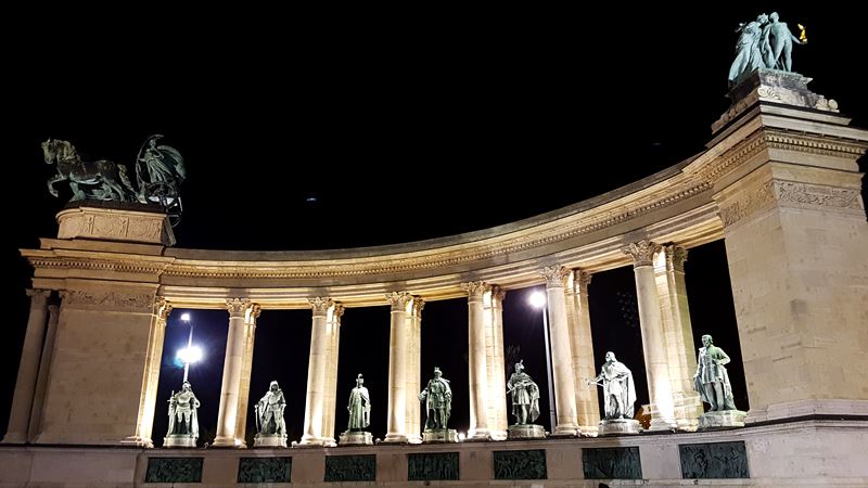 Millennium Monument. O que fazer em Budapeste. Blog Viajar o Mundo.