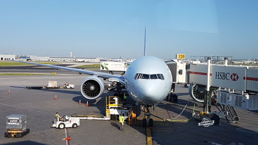 Boeing 77W da Air Canada. Blog Viajar o Mundo.