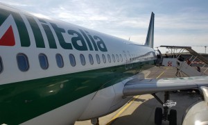 Voar na Classe Executiva do A320 da Alitalia (Roma – Paris)