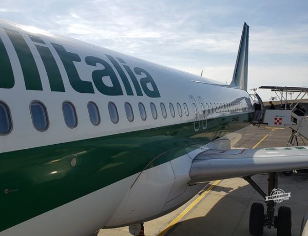 Voar na Classe Executiva do A320 da Alitalia (Roma – Paris)