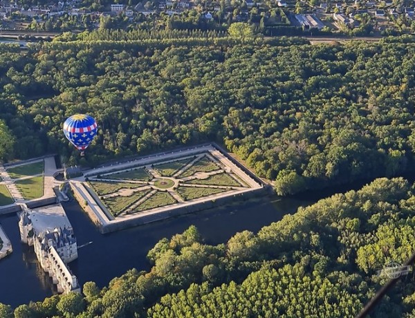 Passeio de balão no Vale do Loire – França